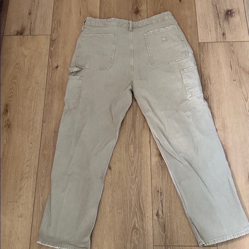 American Eagle Outfitters Beige Trousers